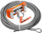 WINCHMAX Winch Cable Wire Rope 26m X 9.1mm 3/8 Inch Clevis Hook. Roller Fairlead. (Hole In The Drum Fitting)