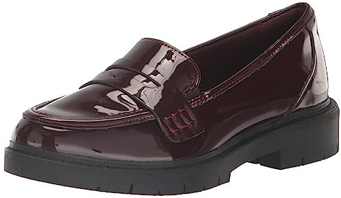 Clarks Women's Westlynn Ayla Loafer, Burgunderroter Lack, 38 EU