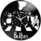 KingLive Vinyl-Schallplatten-Uhr, 12-Zoll-Beatlemusic-Uhren, Rock-Pop-Musikband, Wandkunst-Raumdekoration, runde handgefertigte Uhr, kreative Geschenke für Musikfans, Musik-Wanddekoration
