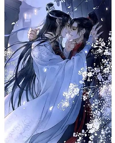 Taxpy Moderne Wanddekoration Comicfigur Mo Dao Zu Shi,40 * 60cm Wandbild Poster Kunstdruck Als Leinwandbild Wandbild Leinwandbild mit Kunstdruck