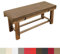 Lsjoaw Bankauflage 140X40X5CM Wasserdicht Sitzauflage Bankkissen Sitzkissen Gartenbank Auflage Schaukel Kissen für Gartenbank Schwingen Bankpolster Outdoor für Fensterbank Gartenkissen Braun