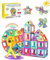 Lulizar 44PCS Magnetic Building Blocks Set, STEM Educational Magnetic Tiles, Creativity Educational Children's Toys for Kids, Magnetic Building Tiles Set Gift for Boys Girls Age 3 4 5 6 7 Year Old