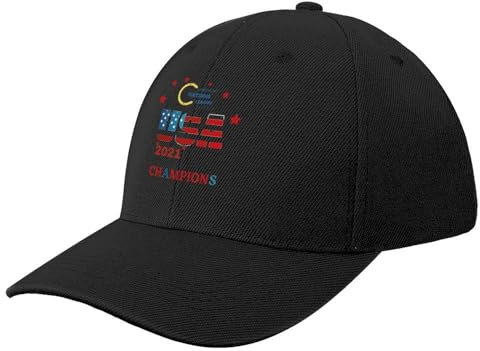 Baseball Kappe Baseball Cap 2021 United States Nations League Champions USA Essential T-Shirt Baseballmütze Sonnenhut Anime für Männer Frauen