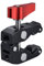Tuvzylory Clamp Crab Pea Clip Clamp Super Clamps Crab Pliers Clip 1/4 & 3/8 Threaded for DSLR Rig LCD Monitor Studio Light Camera Magic Arm Photo Studio (Red Clamp Crab × 1)