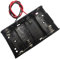 hrsyyl 2pcs C Size Battery Holder 4 Slots 4X C Cell Battery Holder 4X 1.5V 6V C Size Battery Case Box with Wire