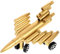 OSALADI Airplane Model Fighter Jet Toys Metal Craft Ornament Boys Toy Plane Military Plaything