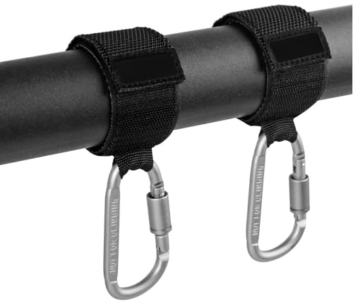 BelleFlair 2 PCS E Scooter E Roller Zubehör, Multifunktionaler Karabinerhaken Klein Als Halterung Für Helm Und Taschen, Utv Hook Accessory