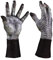 Horror-Shop Game of Thrones - Weißer Wanderer Handschuhe für Fasching & Halloween