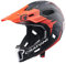 Cratoni Unisex – Erwachsene C-Maniac Fahrradhelm, schwarz-rot, L/XL(58-61)