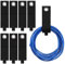 Kabel-Aufbewahrungsgurte 50 * 330mm Nylon Haken-Und Schlaufen-Verlängerungskabel für Haus Garage Keller Wohnmobil 8 Stück