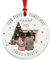 Our First Christmas Married Ornament - Ceramic Christmas Tree Decoration 2024