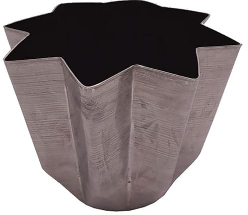 Sicignano Pandoro Aluminiumform 750 g innen antihaftbeschichtet 21 x 16 h Panettone Weihnachten Süßigkeiten