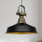 bamyum Asletl Hängelampe Industrial aus Metall Ø41 cm, Küchenlampe Vintage, Hängelampe Esstisch E27, Pendelleuchte Schwarze, Wohnzimmerlampe Hängend Vintage, Pendelleuchte Esstisch