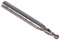 Mavaol 6 mm 2-schneidiger Kugelfräser, Hochleistungs-, Verschleiß- und Präzisionsschneidwerkzeug, für CNC-Fräser, Gravur von Kupfer, Aluminium, Acryl, Harz