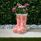 New Adorable Wellington Boot Planter With A Fun and Colourful Patter, Match Up With Contrasting Plants and Flowers To Really Up Your Gardening Game, Spruce Up Your Outdoor Space - Daisy