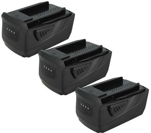 vhbw 3X Batterie Compatible avec Hilti St 1800-A22, SSH 6-A22, Te 6-A22, Te 4-A22, VC 5-A22, Te 2-A22 Outil électrique (5000 mAh, Li-ION, 21,6 V)