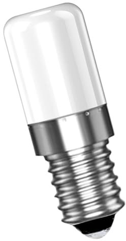 Lampadina a led frigo - lampada di sostituzione per congelatore in frigorifero | 2W Illuminazione 'apparecchio di risparmio energetico | Bright 200 Lumen Cold Storage Illumination per cucina, casa