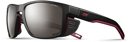 Julbo Shield Gafas DE Sol, Mate Te Negro/Naranja Securit, L Unisex Adulto