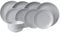 Royal Doulton Gordon Ramsay Maze 1054416 12 Pc Dinnerware Set Light Grey,Stoneware