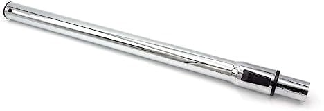 vhbw tubo compatibile con Rowenta Silence Force Cyclonic Upgrade aspirapolvere - con attacco da 32 mm, 58-96 cm, cromato
