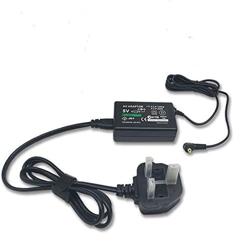 WICAREYO Power Supply Power AC Adapter UK Cable, Compatible for PSP 1000 2000 3000