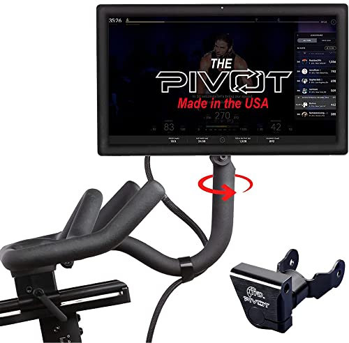 TFD The Pivot for Peloton Bikes (Original Models), Made in USA | 360° Movement Monitor Adjuster - Easily Adjust & Rotate Your Peloton Screen | Peloton Accessories