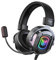 JINGQII K3 Casque de jeu stéréo 3,5 mm avec micro antibruit pour PS4, Xbox One, iPhone, iPad, PC, ordinateur portable, téléphone