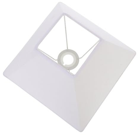 Uonlytech Quadratischer Lampenschirm Dekorativer Lampenschirm Ersatzlampenschirm Moderner Lampenschirm Aus Stoff Stoff Langlebiger Lampenschirm