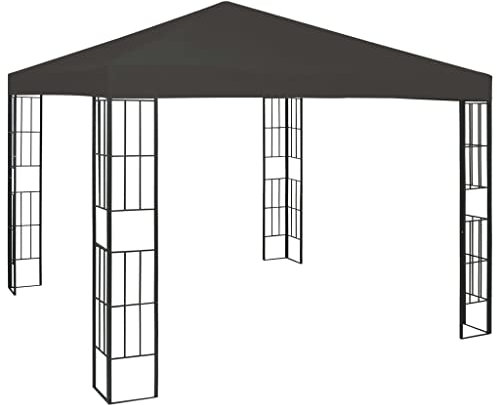 Wohnartikel, Pavillon, 3 x 3 m, Anthrazit, Anzugmöbel