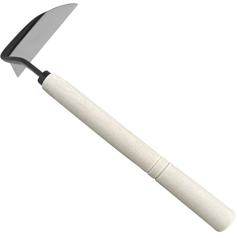 Omnikryp Zappetta da Giardino, 34 cm, Genérico Zappa Triangolare, Zappetta Triangolare da Giardino, Zappa Paesaggistica, per Scavare, Diserbare, Tagliare e Perdere Terreno