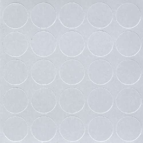 1 Sheet (25 caps) Self Adhesive Decorative Screw Cover Caps 14mm (307 Grey)