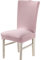 Chickw1 Stretch Stuhlhussen Stuhlbezüge 1/4/6/10er Set, Elastische Stühle Husse Schutzhülle Abdeckungen Pflegeleicht und Langlebig für Hochzeit Hotel Esszimmer (Hell-Pink,6 Stück)