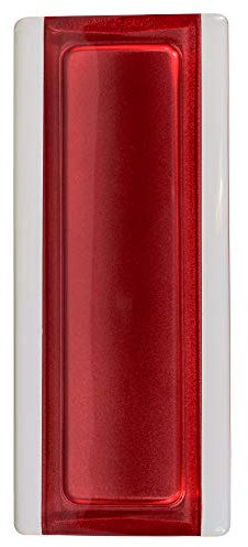 FUCHS Du vrai verre BM rubis 19x8x1 cm Profil des briques de verre, Profil final pour les briques de verre