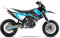ARider Dekor (Aufkleber) passend für KTM 690 SMC 2008-2011 | Dragon Edition (Blau)