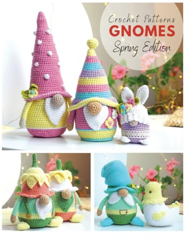 Crochet patterns Gnomes Spring edition (Crochet gnomes)