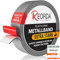 REORDA® Metallband selbstklebend Grau - (EXTRA STARK) Ideal für Tonies-Figuren & -Regale - Magnetband für Magnete I Ferroband I Magnetband selbstklebend I Eisenband
