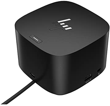 HP Inc. Thunderbolt Dock G4 280W, Schwarz (Generalüberholt)