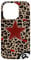 iPhone 14 Pro Star & Cherry 8 Ball Y2K On Cheetah Leopard Print Case