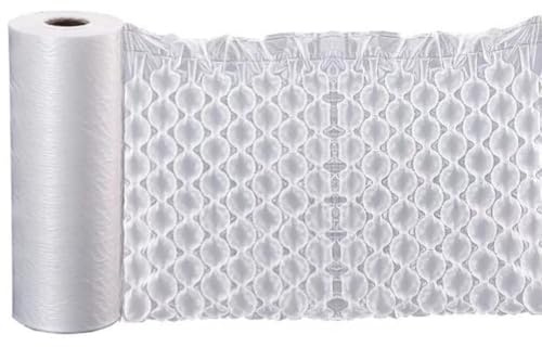 MIIGA 8 Kammer Luftkissen Luftpolsterfolie-Matte Rolle 300 Meter Luftpolsterkissen Verpackungsmaterial stabile Luftpolsterkugeln