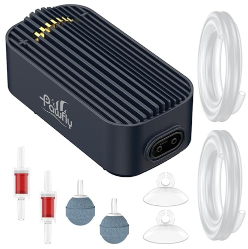 Pawfly Aquarien-Luftpumpe, Fischbecken-Belüfterpumpe