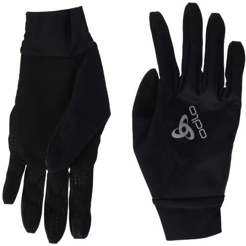 Odlo Unisex Handschuhe ZEROWEIGHT WARM, black, XS