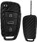 Carbon Soft Case Schutz Hülle Auto Klapp Schlüssel für Audi A1 8X A3 8V A4 B7 A6 C6 TT 8J Q3 8U Q7 4L