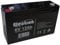 6V 12Ah batteria al piombo ricaricabile sigillata ermetica compatibile con 6V 10Ah per Auto Macchine Quad Moto per Bambini