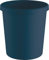 helit H6405834 - Papierkorb „the green german“, 18 Liter, aus Recycling-Kunststoff Blauer Engel zertifiziert, blau, 1 Stück