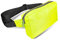 Bauchtasche Gürteltasche Hüfttasche Hip Bag 3 Fächer Verstellbarer Gurt Bauchtasche Damen Herren Wandern Joggen Laufen Radfahren Reisen Festival Party Mode (neon Gelb)