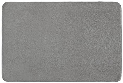 Kleine Wolke Badteppich Cecil, Farbe: Silbergrau, Material: 100% Polyester, Größe: 70x120 cm