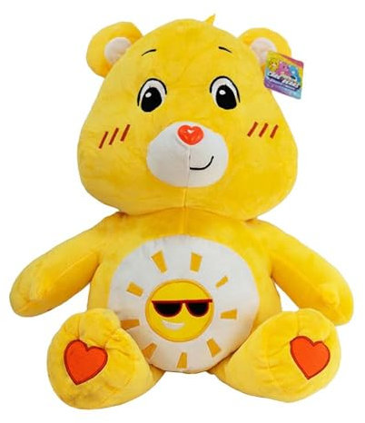 BEMIRO Sonnenscheinbärchi Glücksbärchi gelb Plüschtier - ca. 44 cm