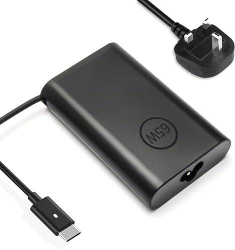Dell Laptop Charger,65W USB C Laptop Charger for Dell Latitude 5540 5420 7400 5440 7440 3540 5520 7420 5430 7390 7320 5530 7430 3440 7340 5320 7410 7330 7530 XPS 13, Chromebook 3100 Type C Power Cord