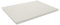 Eglooh - Talia - Gewinkelte Schreibtischunterlage Leder Weiß cm 90x60 - Modernes Design, Innenseele aus Stahl mit L-geformtem Vorderprofil und rutschfester Boden - Made in Italy