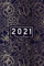Terminplaner 2021 A5: Kalender 1. Januar 2021 bis 2. Januar 2022 , Wochenkalender 2021 Monatsplaner , Wochenplaner schwarz 1 woche 2 seiten, Terminkalender 2021, Geschenke für Männer Frauen